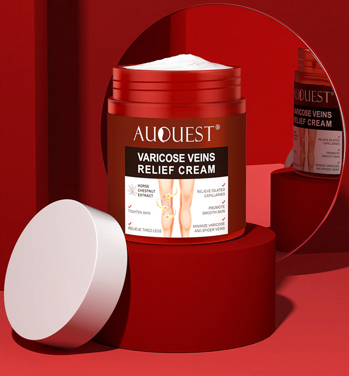 Auquest Crème anti-varices, traitement des varices pour jambes