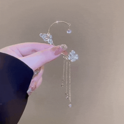 Paire de Boucles d’Oreilles Papillon