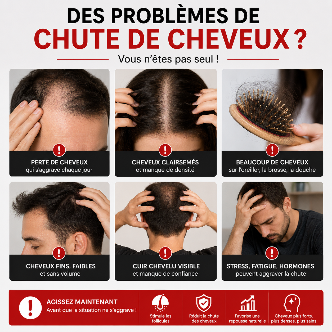 Casquette de Luminothérapie LED – Stimule la Repousse Naturelle des Cheveux