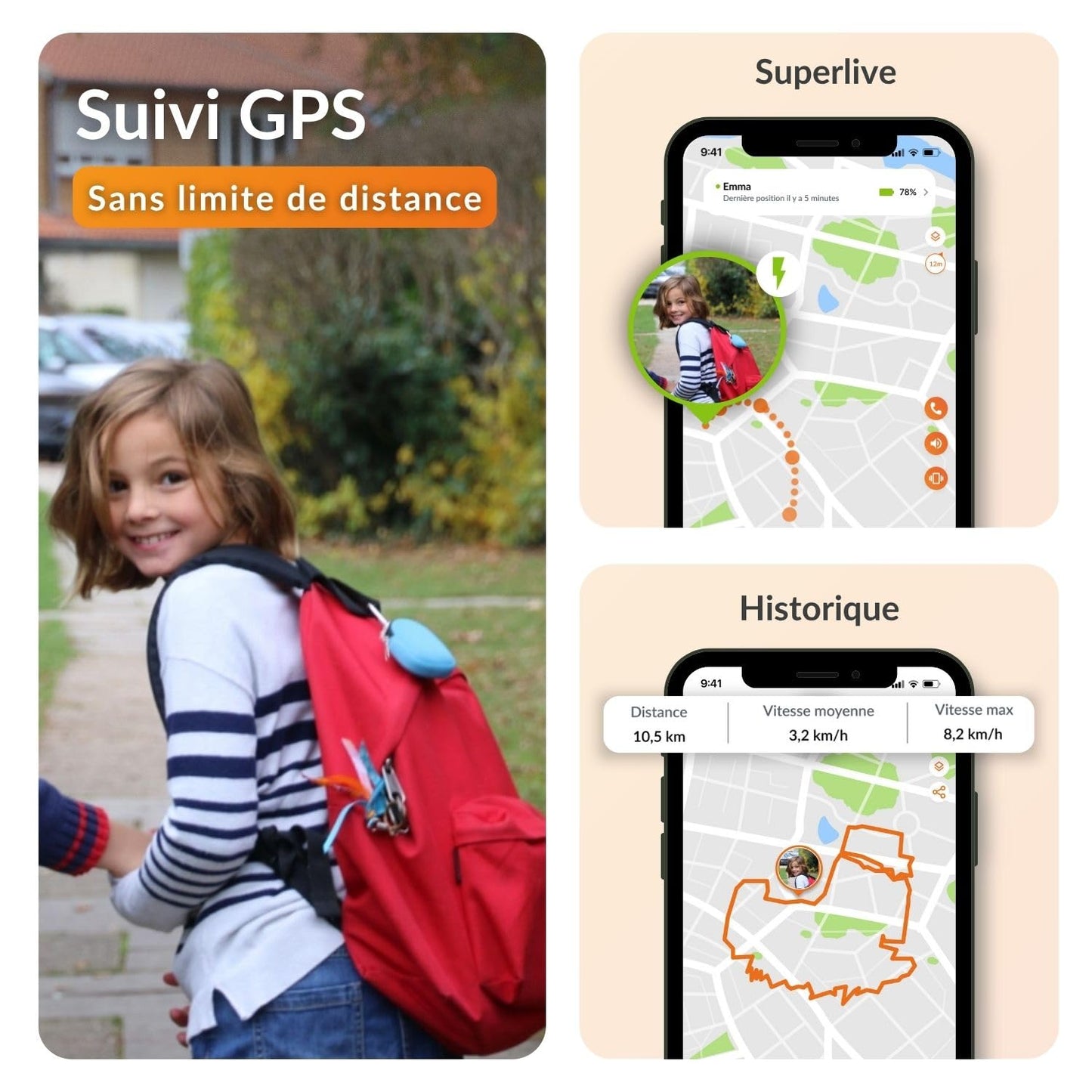 Smart Global Item Finder – Localisateur Intelligent pour Clés, Sac et Objets