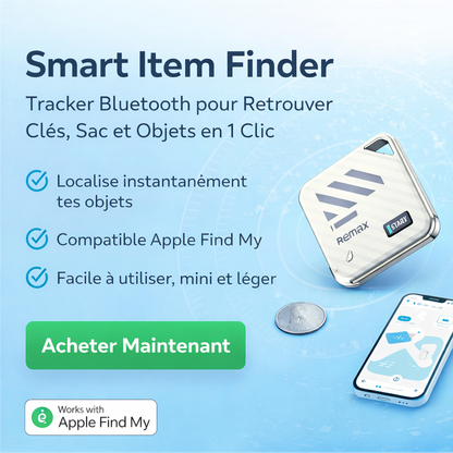 Smart Global Item Finder – Localisateur Intelligent pour Clés, Sac et Objets