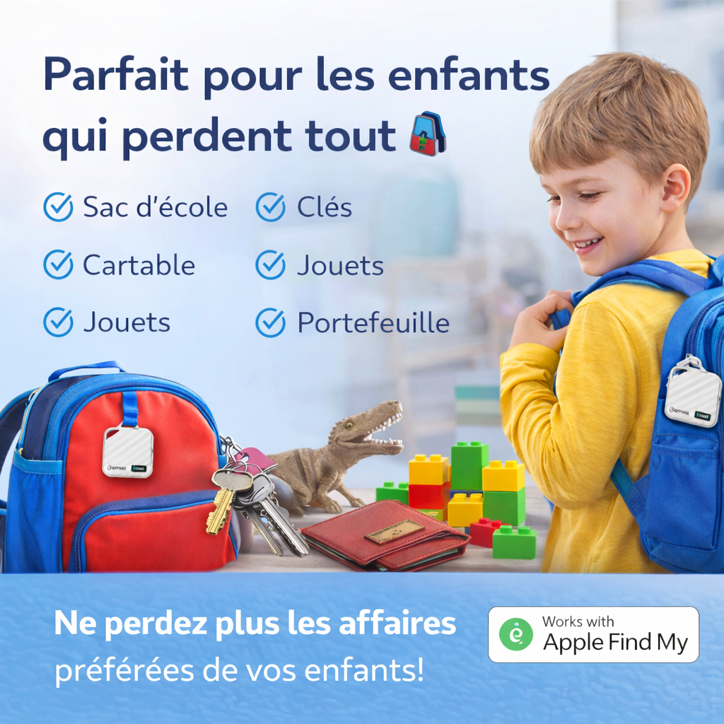 Smart Global Item Finder – Localisateur Intelligent pour Clés, Sac et Objets