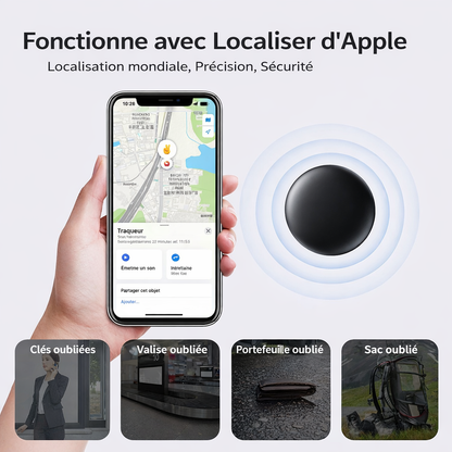 AIRTAG Suivi GPS en temps réel directement depuis votre téléphone