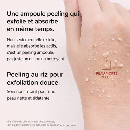 DR MELAXIN Peel Shot Exfoliating Black Rice Ampoule