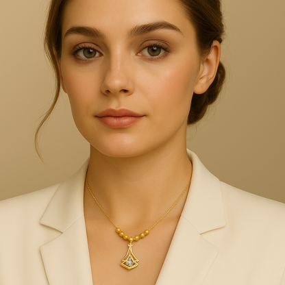 Collier Féminin Élégant – Symbole de Bonheur 💎