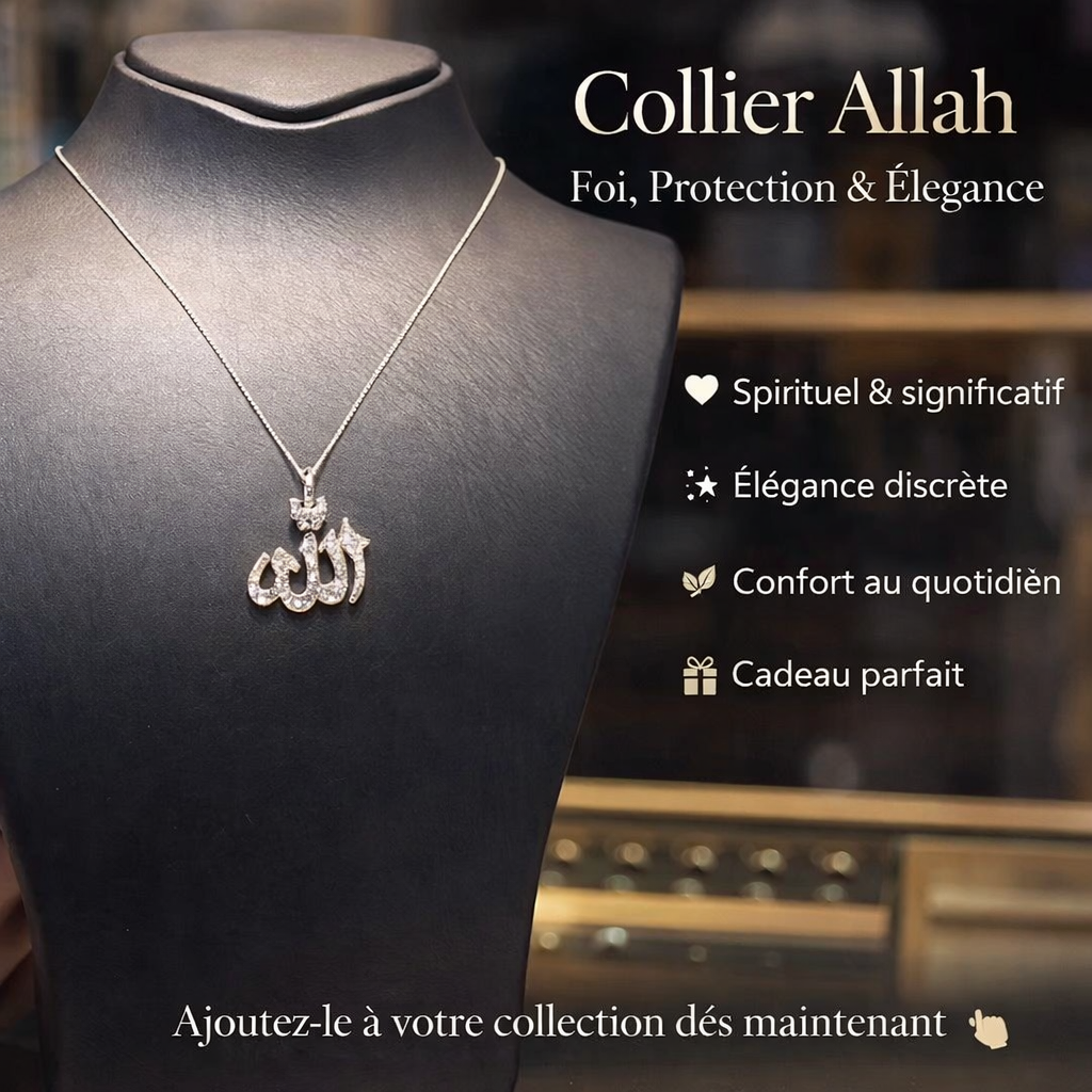 Collier Allah – Élégance & Spiritualité
