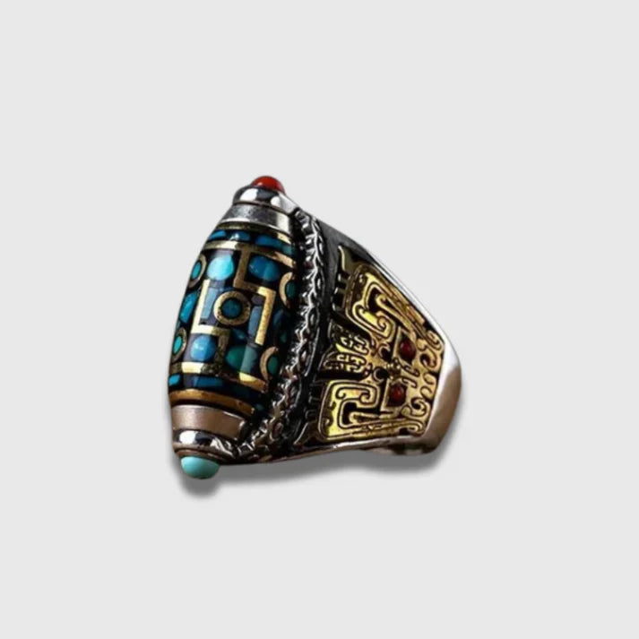 Bague Dragon Rotative