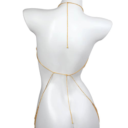 Chaîne de Corps Dorée Sensuelle - taille standard