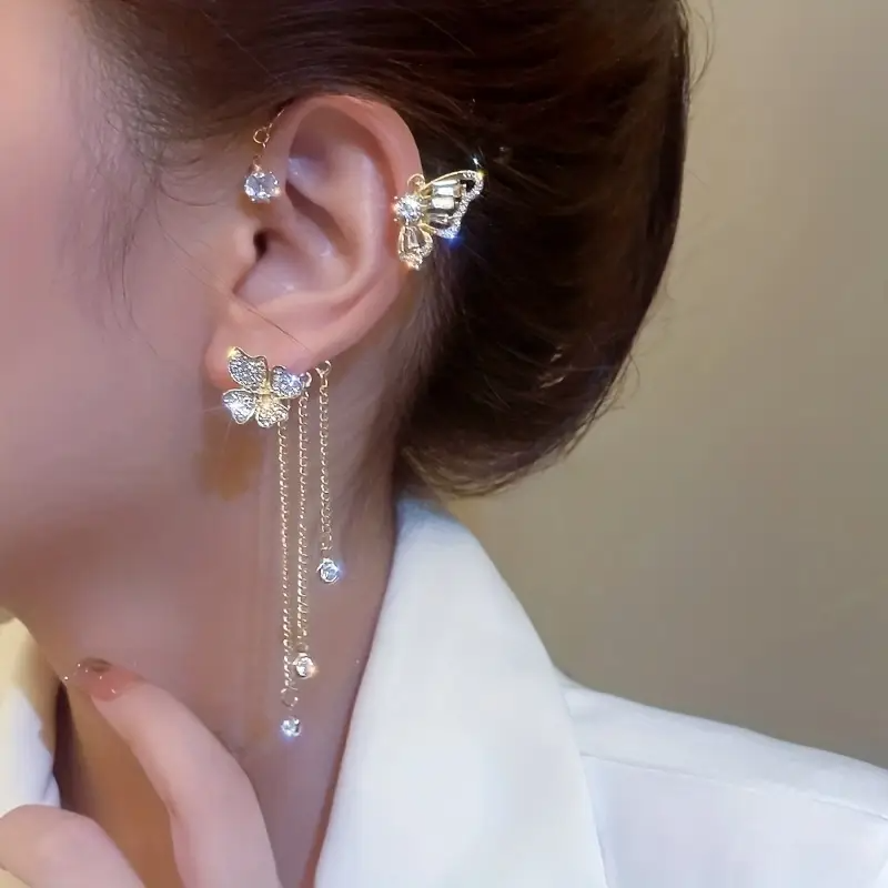 Paire de Boucles d’Oreilles Papillon