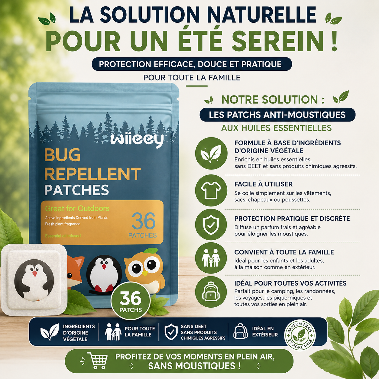 patches anti moustiques naturel
