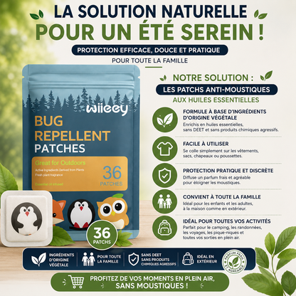 patches anti moustiques naturel