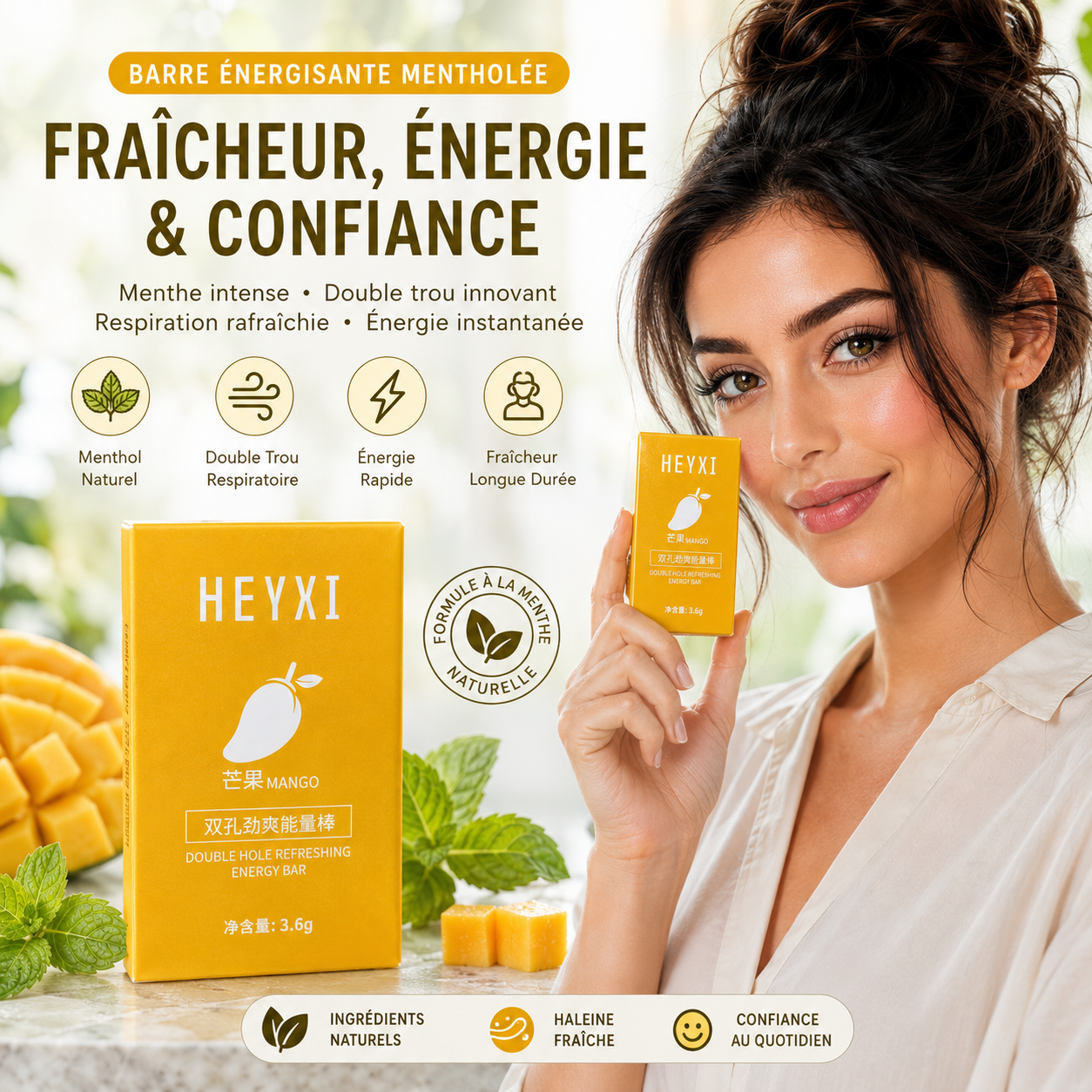 Boîte d'aspiration nasale à base de plantes