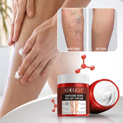 Auquest Crème anti-varices, traitement des varices pour jambes
