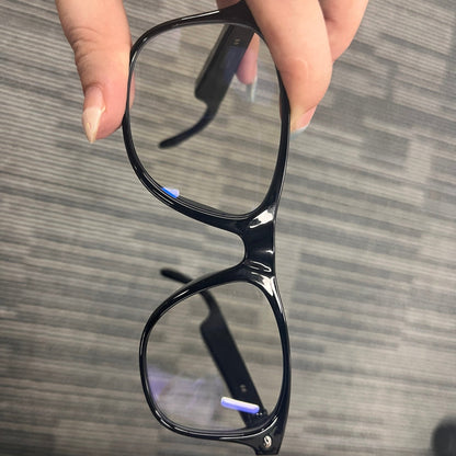 Lunettes Connectées Anti Lumière Bleue : Traduction+recorde+music - EFY STORE