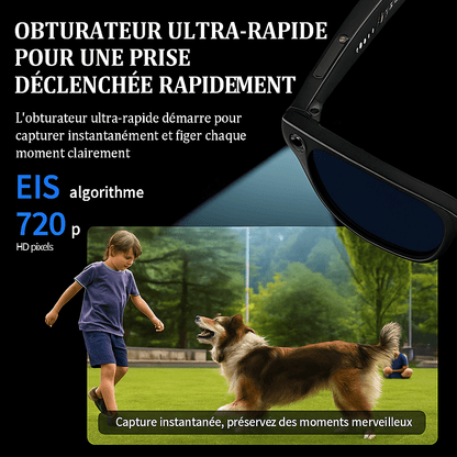 NeoView Lunettes avec Caméra Intégrée photos videos, Musique & Traduction - EFY STORE